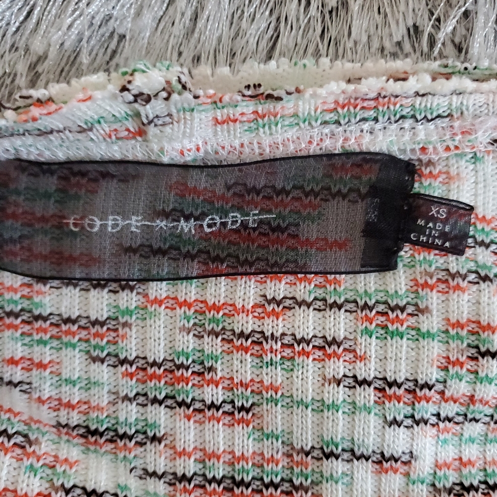 Code X Mode Multicolor Space Dye Sweater Xs - image 5